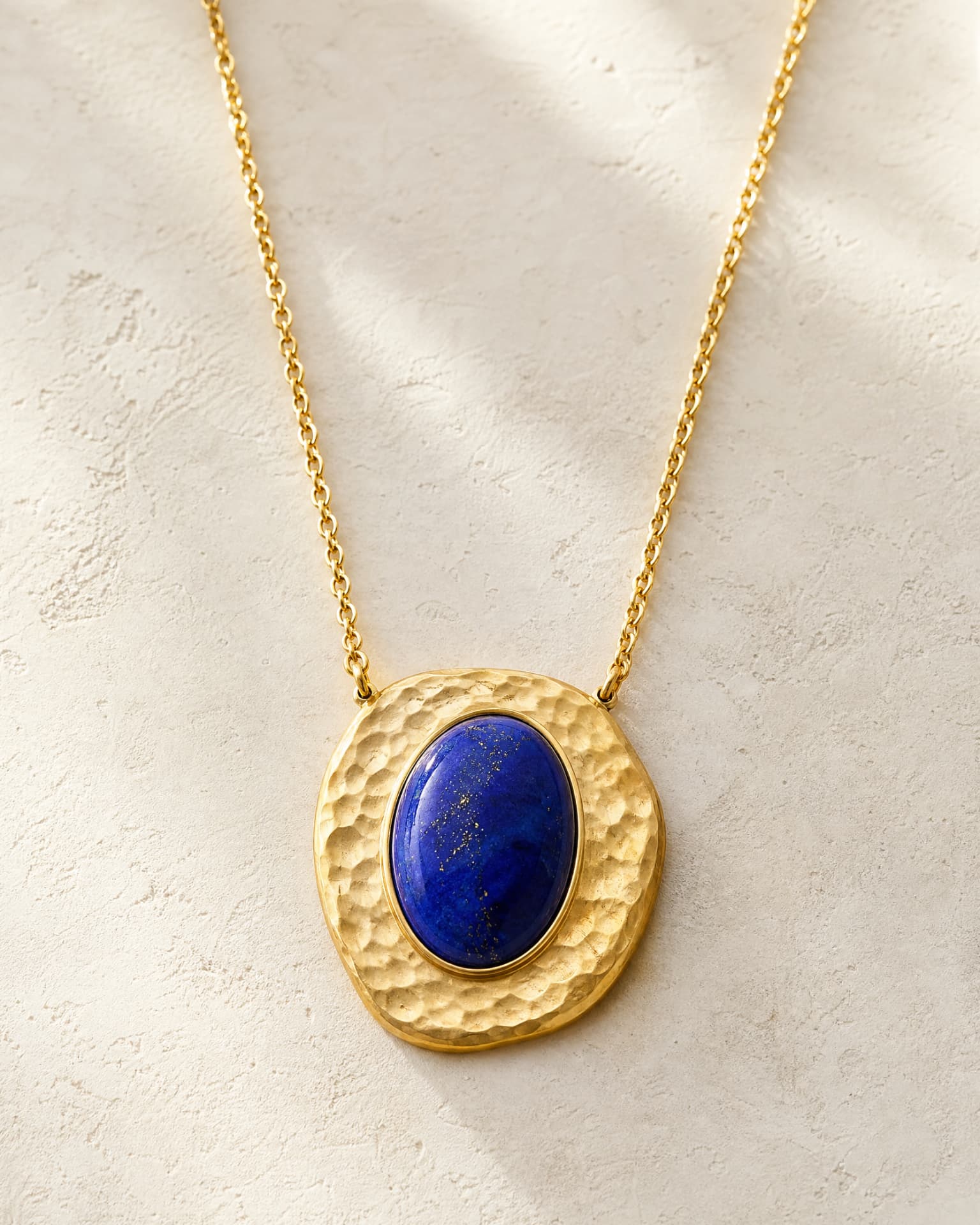 Pendentif Pierre Bleue